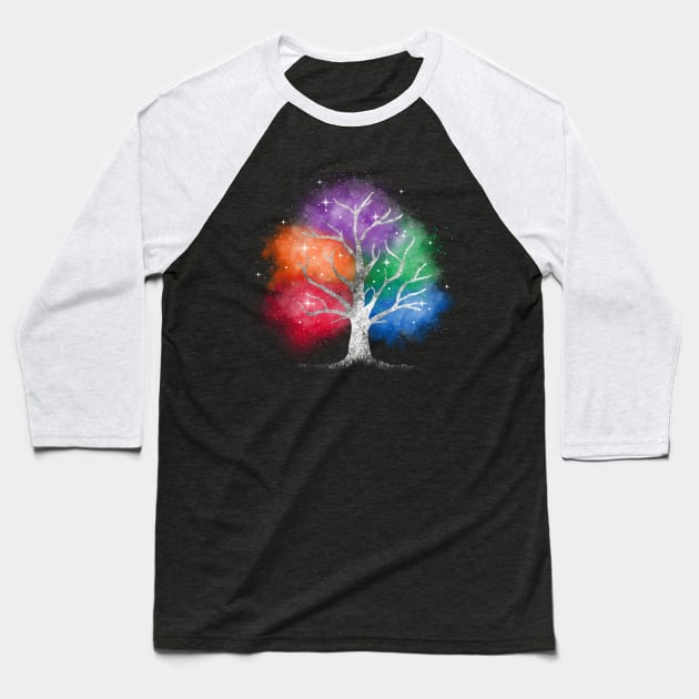 Tree of life Baseball T-Shirt by Piercek25